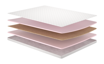 Топпер Flip Granat cocos/Гранат кокос, Розмір матрацу (ШхД) 120x200 (MTL-141064) MTL-141064 фото