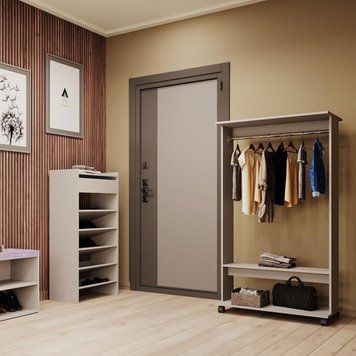 Гардеробна стійка Doros Д2 85х41,6х150 см Дуб сонома (DRS-011417) DRS-011417 фото